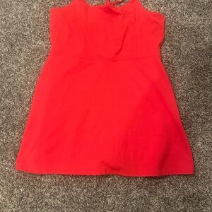 SO Vibrant Red women’s athletic Casual Dress